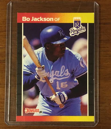 20 Most Valuable Bo Jackson Baseball Cards